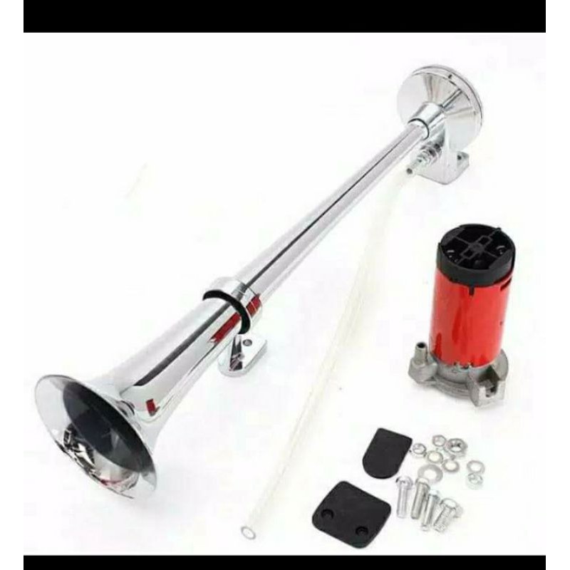 klakson terompet tanpa isi angin 12 volt dan 24volt