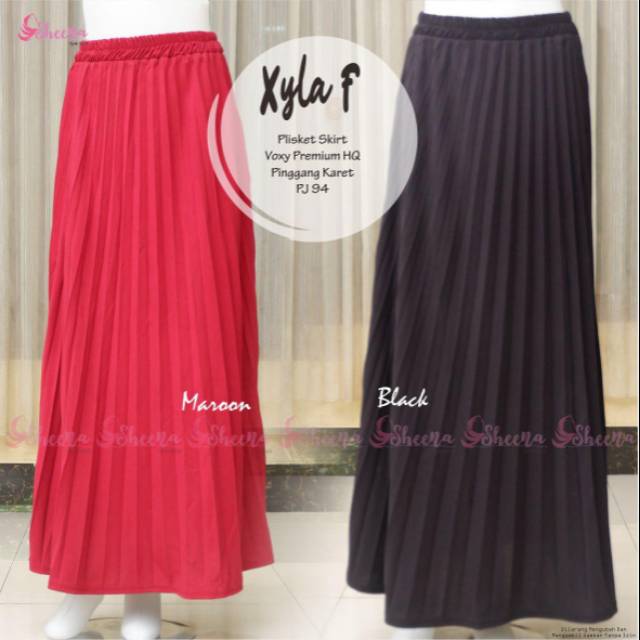 XYLA-F PLISKET SKIRT
