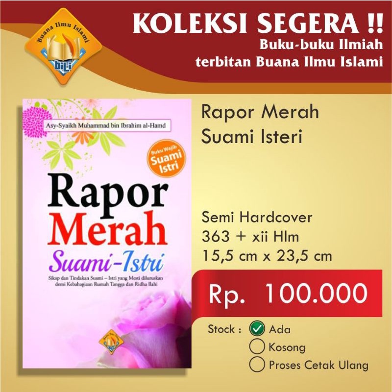 

RAPOR MERAH SUAMI ISTRI