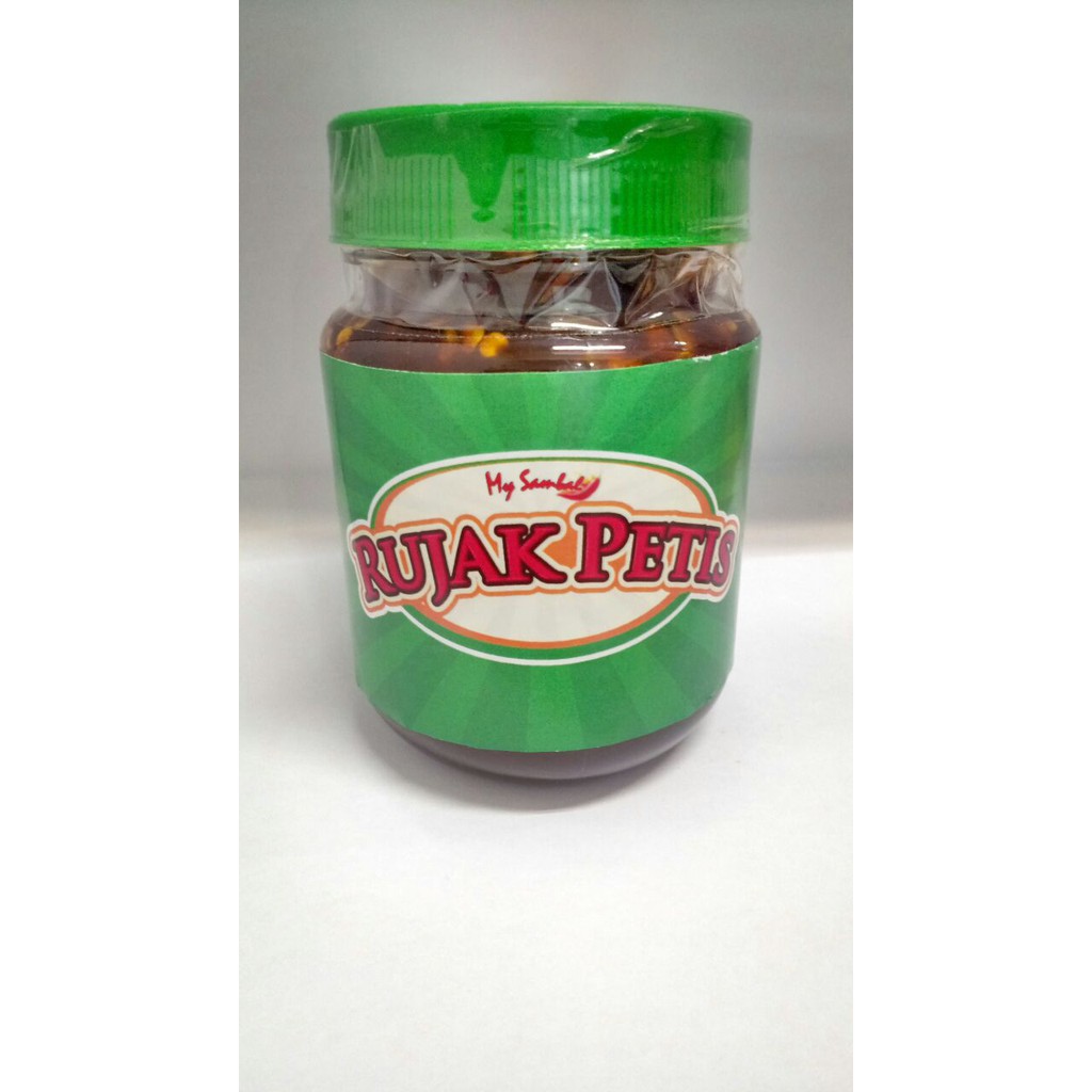 

SAMBAL/SAMBEL RUJAK PETIS TUBAN ORIGINAL (PEDAS MANIS ASEM ASIN GURIH)