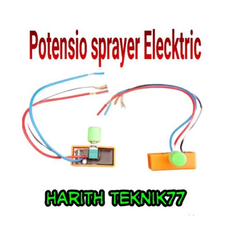 Potensio Sprayer Elektrik 12v universal