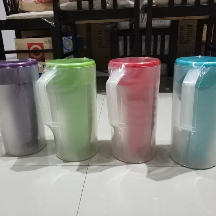 Ready Stok Picnic set 6 gelas   Tempat Air Minum   Water Jug Warna