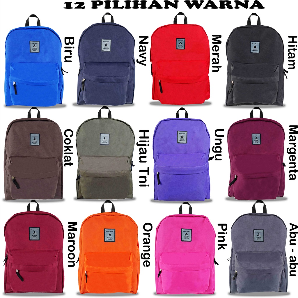 TAS RANSEL PRIA DAN WANITA MASUK LAPTOP UKURAN 16 INC