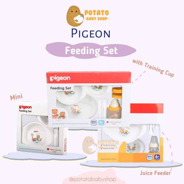 Pigeon - Feeding Set