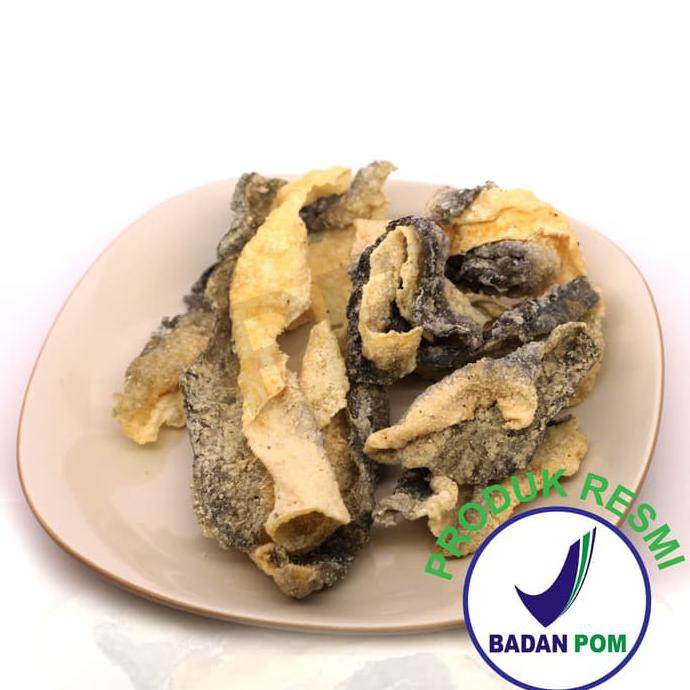 

KERUPUK KULIT IKAN CURAH ( IMPOR THAILAND ) FISH SKIN IMPORT 600 GR