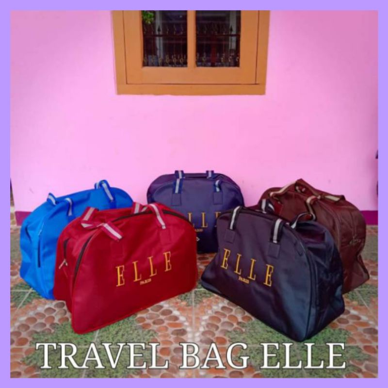Travel bag Ell3 besar tas pergi by zellshop