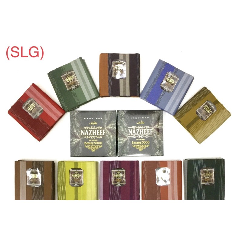 Grosir 10pc - Sarung Tenun Nazheef 5000 Benang
