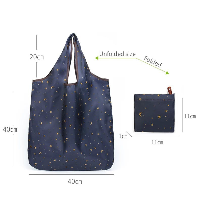 [ Part.2 ]Tas Belanja Lipat Totebag Shopping Bag Eco Friendly Waterproof