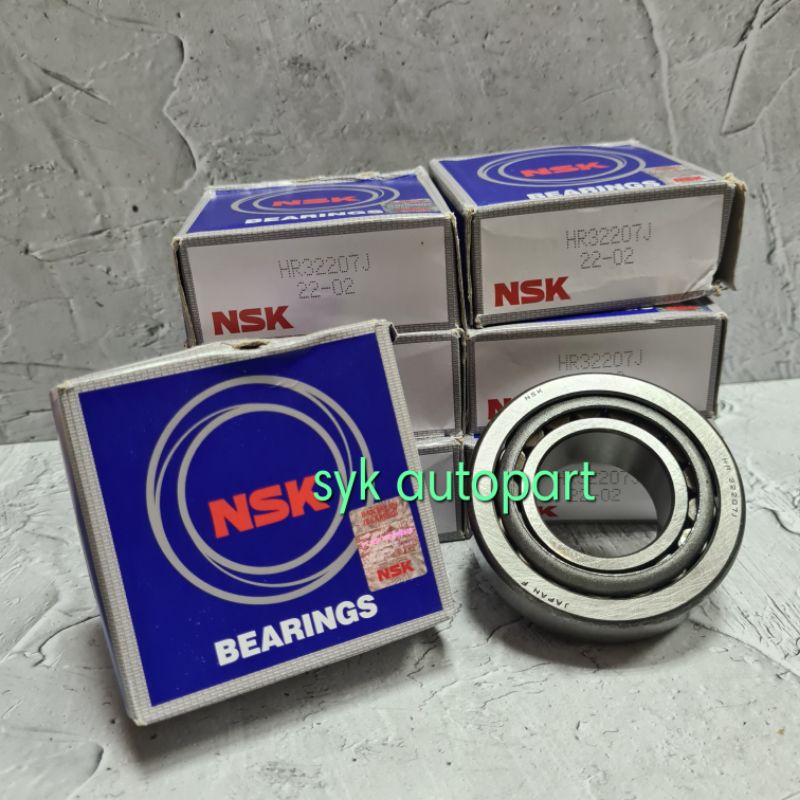 BEARING RODA DEPAN LUAR PS 120 LUBANG AS RATA 32207 J NSK ORI JEPANG