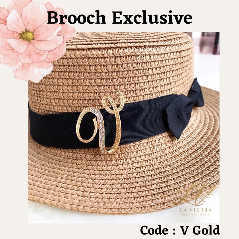 Bros ala Buttonscarves Bros Hijab Dada Bross HL WK-V Gold