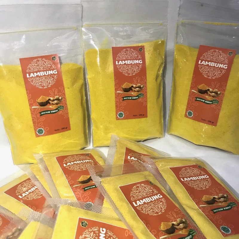 

Herbal Lambung Ekstrak Kunyit Jamu Bubuk Herbal Instan 50 gram