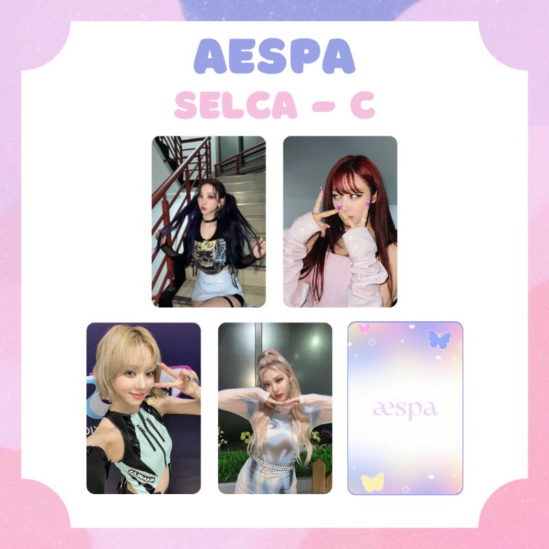 [AESPA] PHOTOCARD SELCA AESPA #4 ‼️ BACA DESKRIPSI ‼️