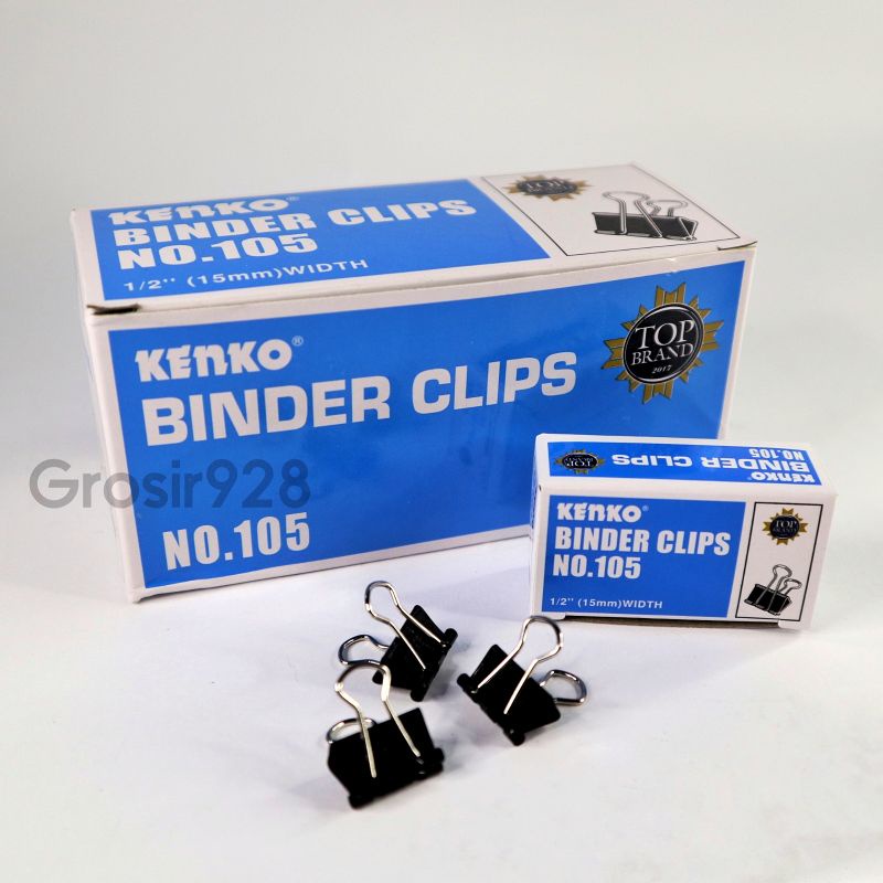 

Binder Clips / Penjepit Kertas Kenko no 105