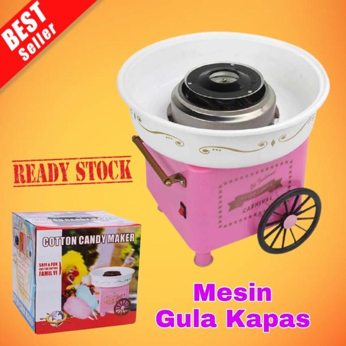 Candy | Cotton Candy Maker Machin Mesin Permen Kapas Alat Pembuat Gulali Kapas