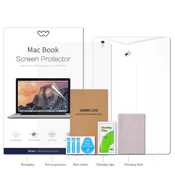 WIWU Anti Gores MACBOOK AIR 13 INCH (A1466) / (A1369) SCREEN PROTECTOR MACBOOK