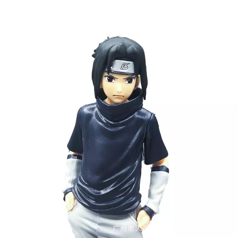 Figure anime Naruto Uchiha Sasuke terbaru miniatur pajangan Naruto Sasuke