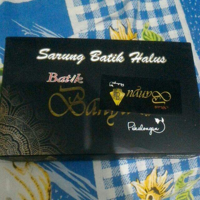 Sarung Batik Pekalongan Motif Huruf Jawa Kain Halus Berkwalitas