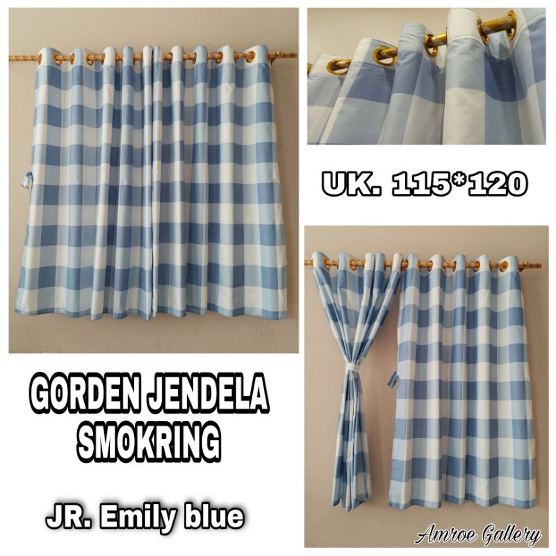 GORDEN JENDELA SMOKRING MURAH MOTIF AESTHETIC