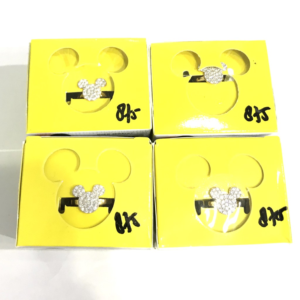 Cincin UBS Edisi Disney Mickey (Emas Asli Kadar 875)