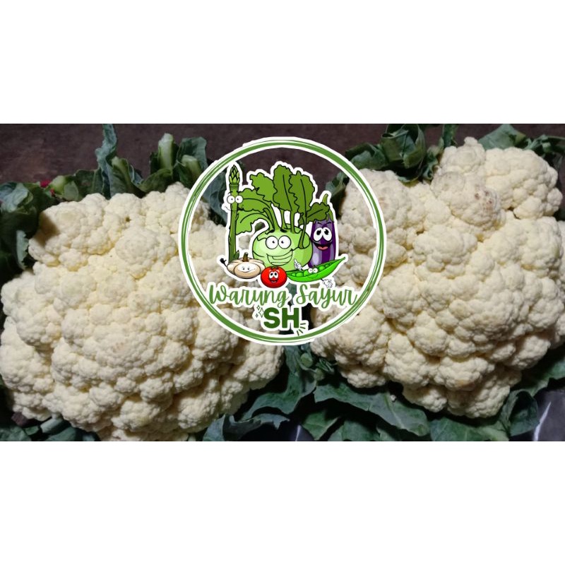 

kembang kol 1kg | sayur bunga kol | brokoli putih 1kg