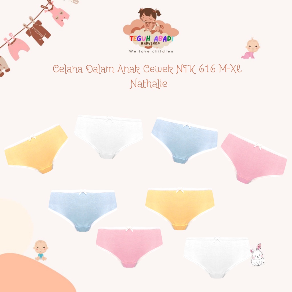 Nathalie Panty / CD Cewek Midi Cherry Girl NTK 616 Size SML (per1pcs)