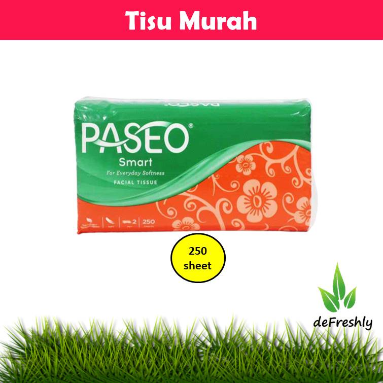 Tisu tissue Facial Tissu 2ply | nice 180 sheets  - JOLLY 200 - Jolly 250 - Paseo 250 - Pop Up