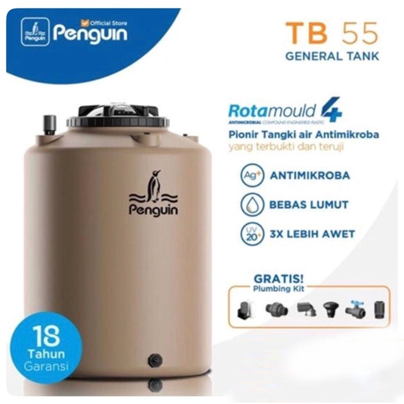 Toren Air Penguin Tb55 Tb 55 Tandon Tangki Air Penguin Tb55