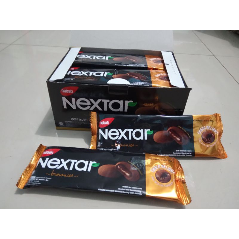 

Nextar Brownies Choco Delight @40gr Isi 10pcs