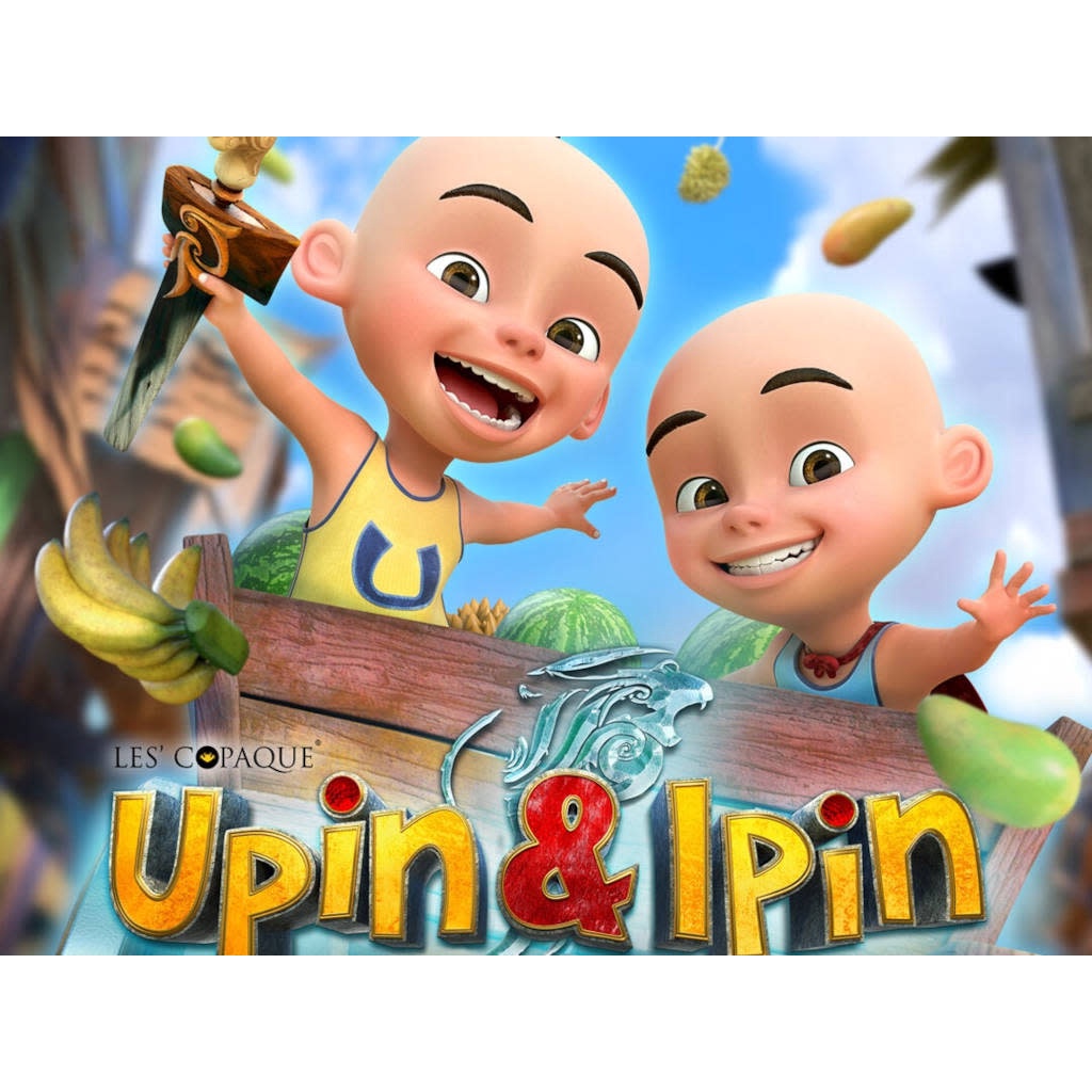 Upin Ipin Poster Full Warna A3+ HD Murah &amp; Bagus