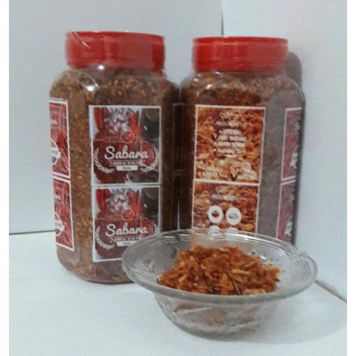 

SABARA sambal bawang pedas kering 400 gram