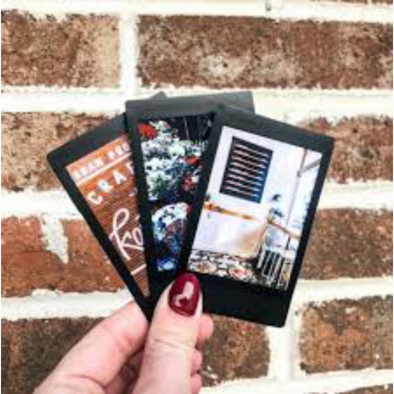 (BACKGROUND PUTIH TYPE POLAROID) CETAK FOTO POLAROID ANEKA SIZE FREE CUSTOM BACKGROUND LAMINASI GLOS