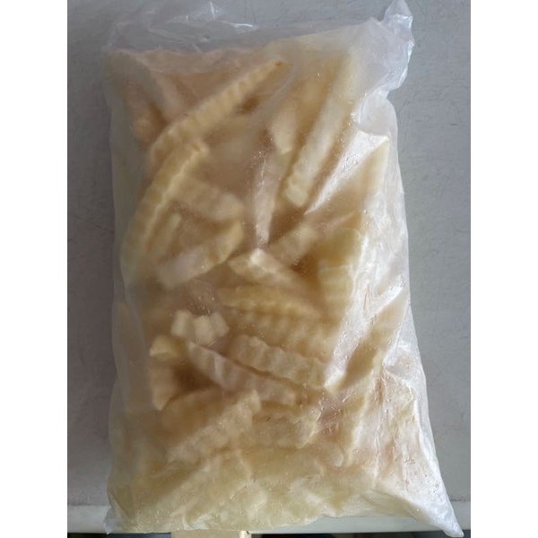 Jual Kentang Frozen Goreng Crinkle Cut Kg Shopee Indonesia