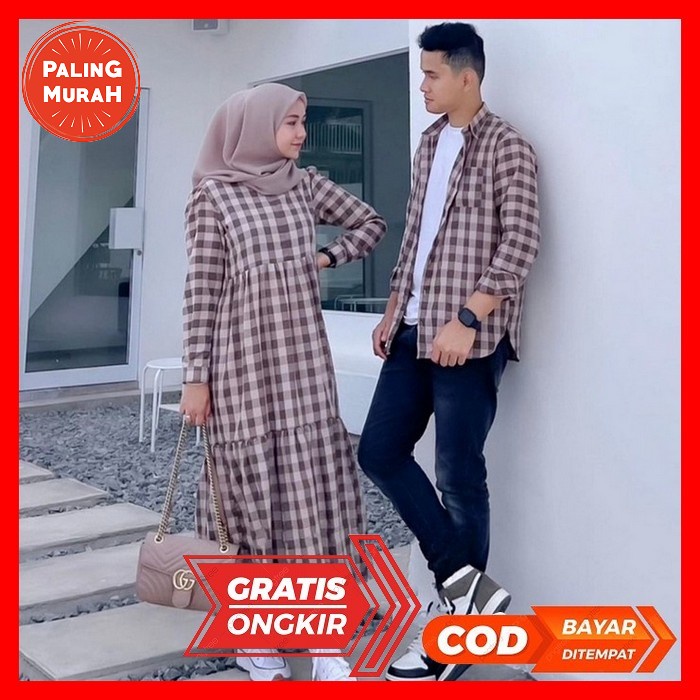 Gamis Couple Jumbo Gamis Couple Ibu Dan Anak Keluarga Pasangan Terbaru 2021 2022 Baju Lebaran Kekini