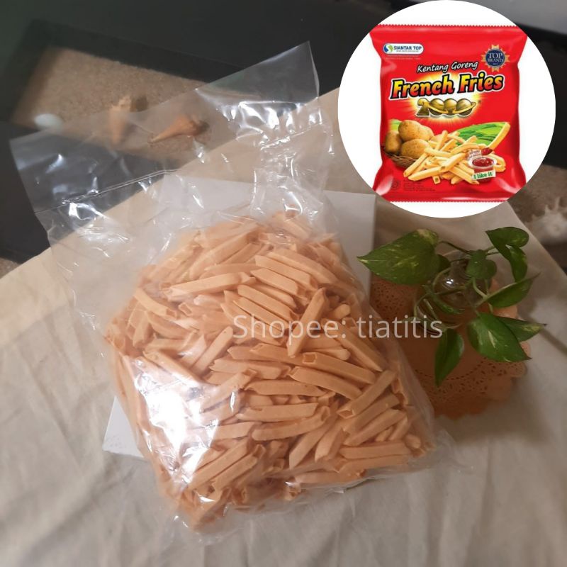 snack kiloan kentang goreng "frenc fries 2000" by siantar top | snack kiloan murah | snack murah
