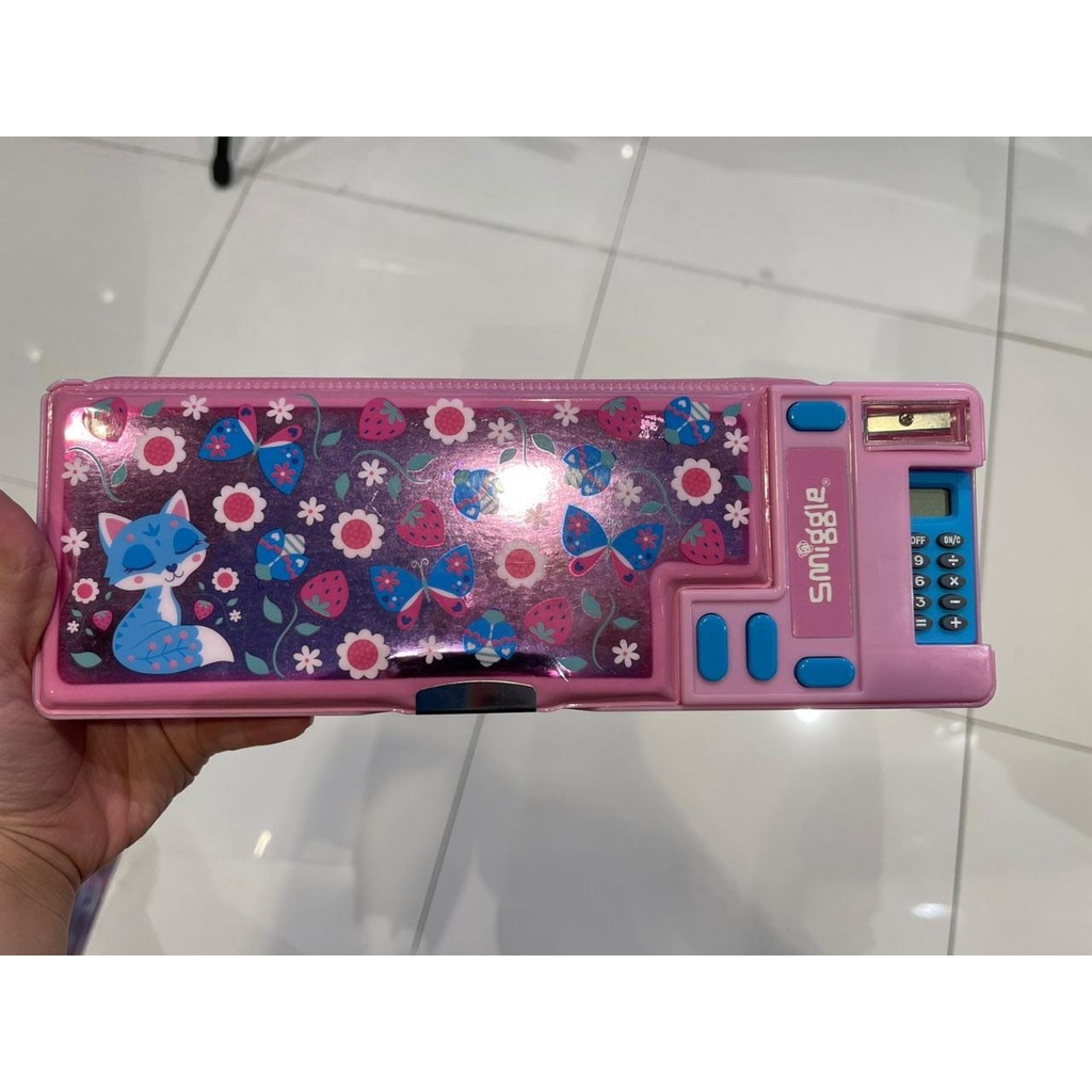 

SMIGGLE POP OUT PEPPY PINK - tempat pensil smiggle