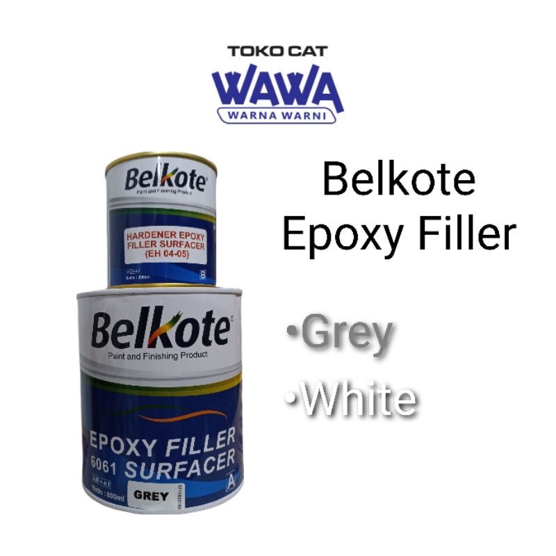 Belkote Epoxy Filler surfacer 1liter/set