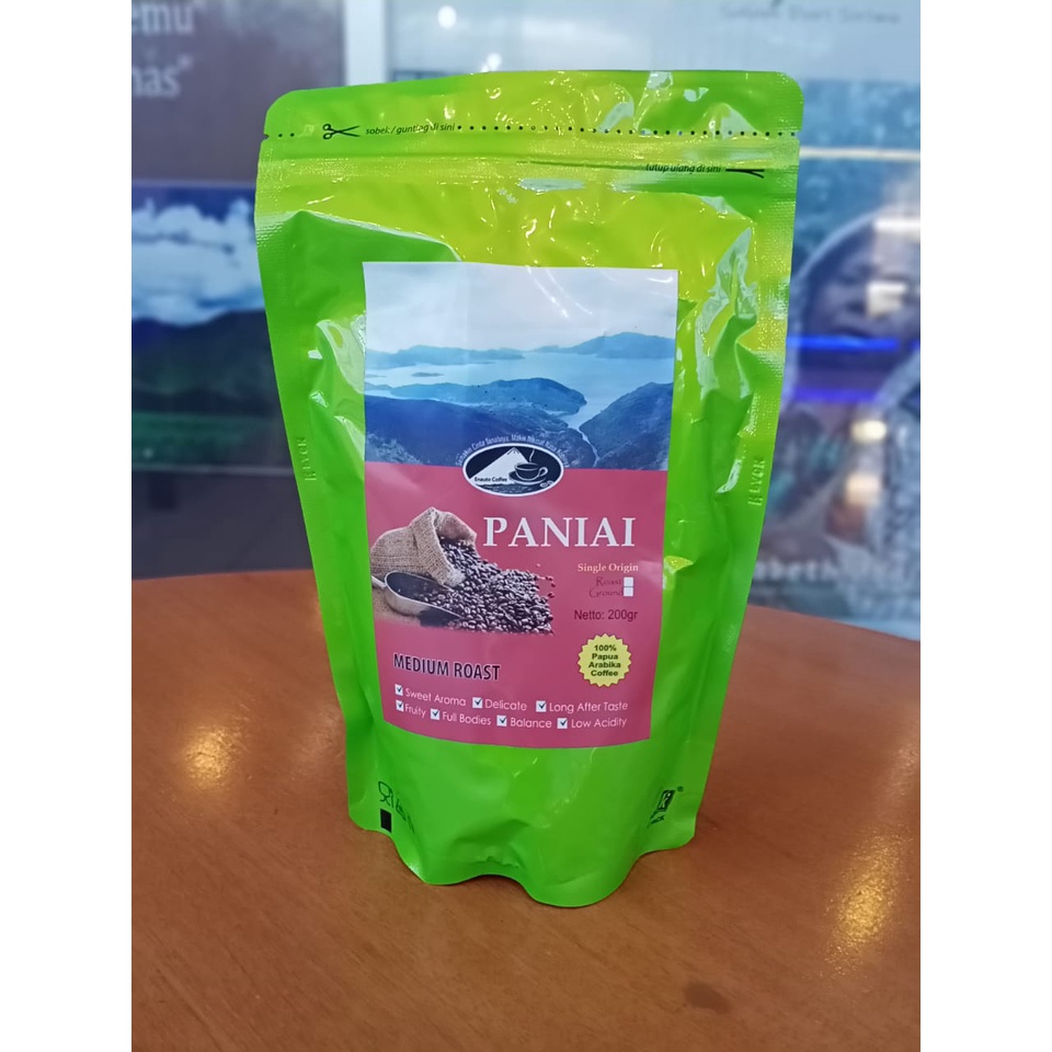 

Kopi Bubuk Arabika Paniai Papua 200 gr | Enauto Coffee