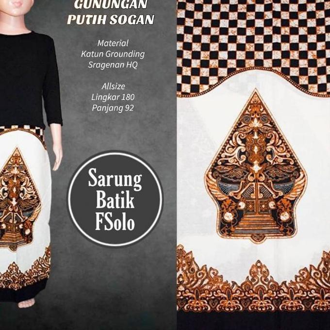 Terbaik Sarung batik wayang gunungan solo sragen | sarung anak. .