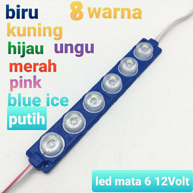 LED MATA 6 12VOLT SUPER TERANG