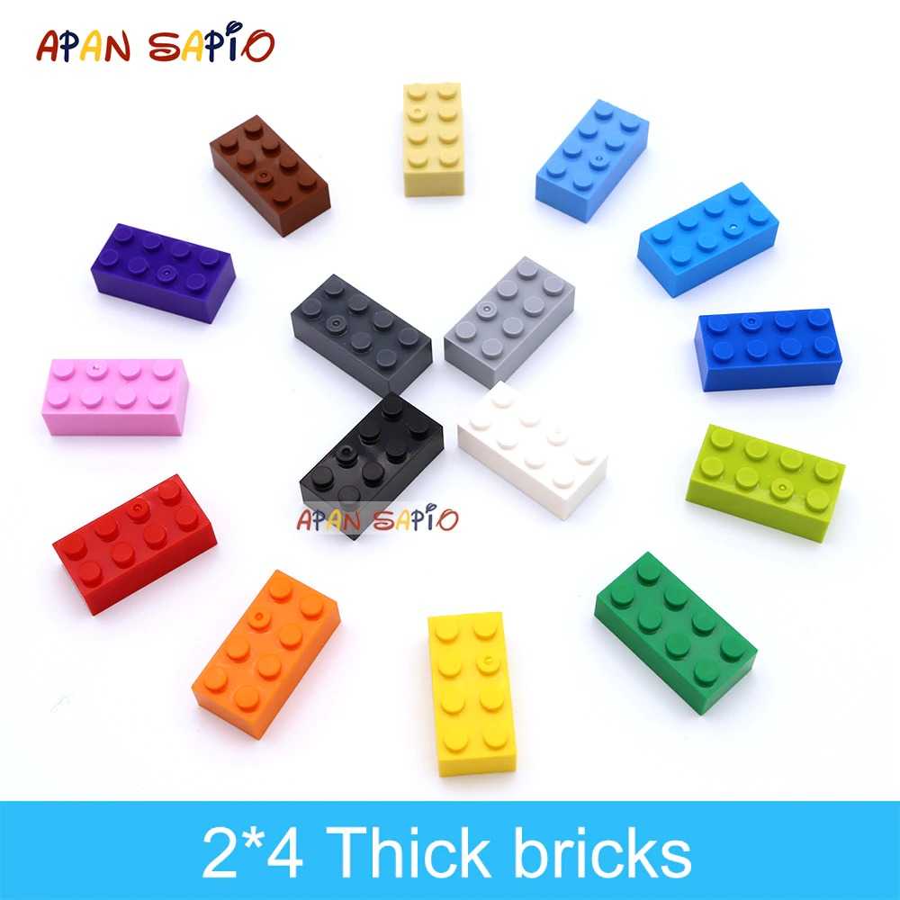 GIJ - ZKZC Mainan Anak DIY Building Blocks Toy 2x4 dots 40PCS