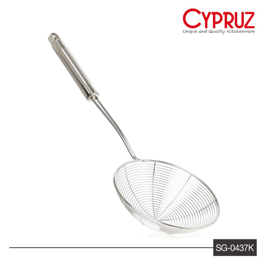 CYPRUZ Saringan MIe Stainless 14 cm SG 0437