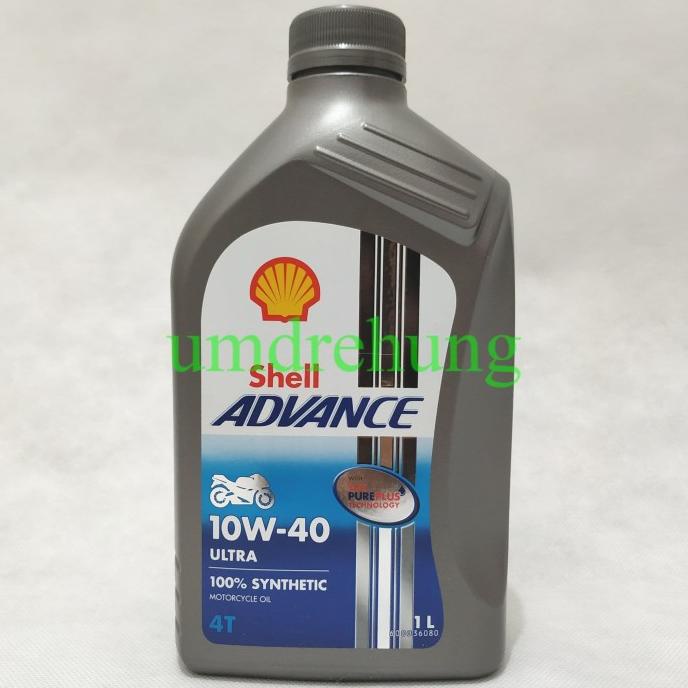 PROMO  Oli Shell Advance Ultra 10w-40 1 Liter Motor Bebek Dan Sport