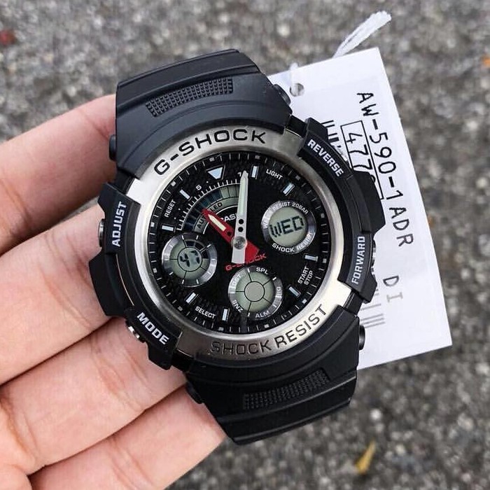 CASIO G-SHOCK AW-590 AW 590 ORIGINAL GARANSI RESMI INDONESIA