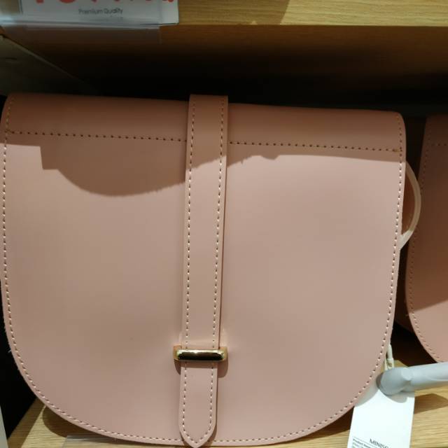 Tas wanita miniso / crossbody bag pink