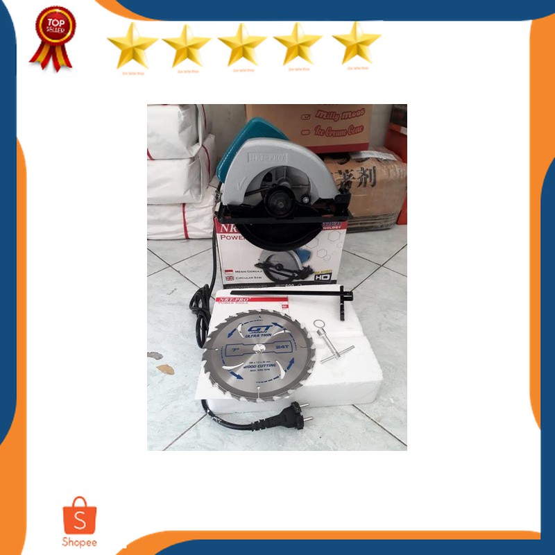 Beli Sekarang NRT pro 2600HD mesin circular saw 7inch  mesin gergaji kayu 800watt