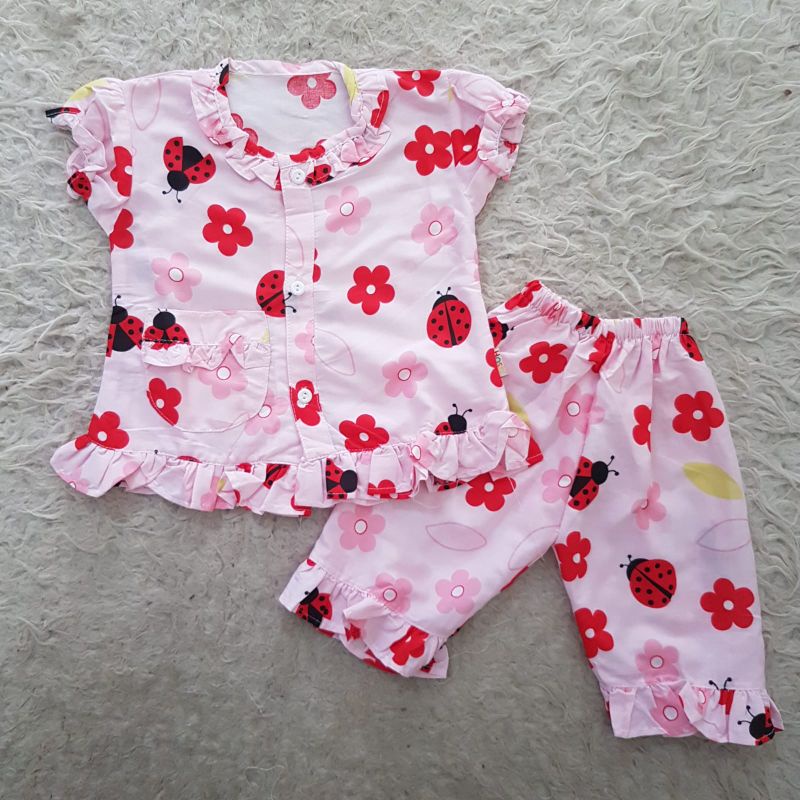 Baju Bayi Piyama Katun