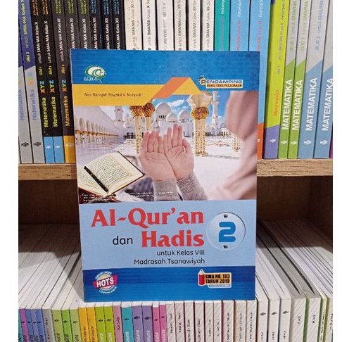 New Buku MTs Alquran dan Hadis Kelas 8 Aqila