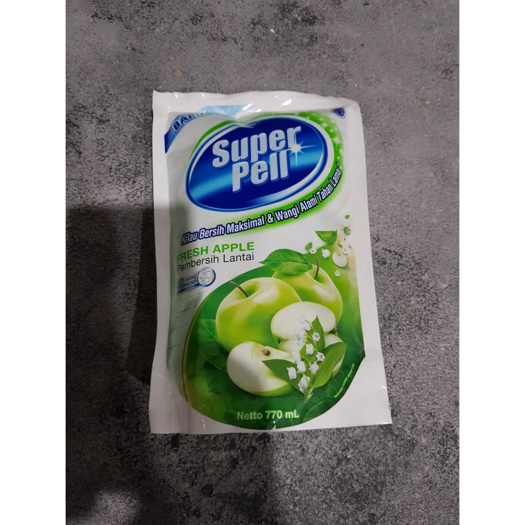 PEMBERSIH LANTAI / SUPERPELL FRESH APPLE 770 ML | Shopee Indonesia