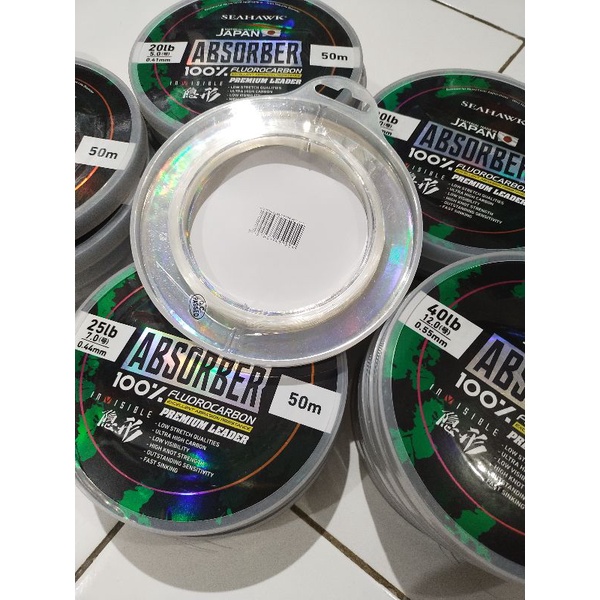 seahawk premium leader absorber 100% fluorocarbon