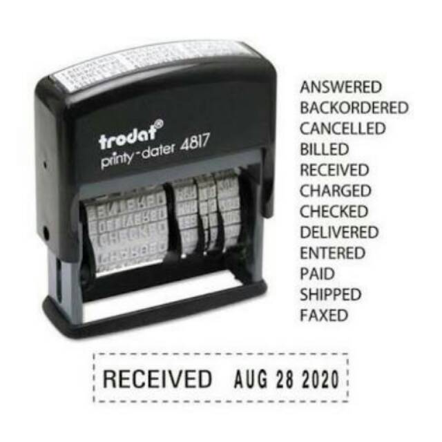 

Stempel trodat 4817